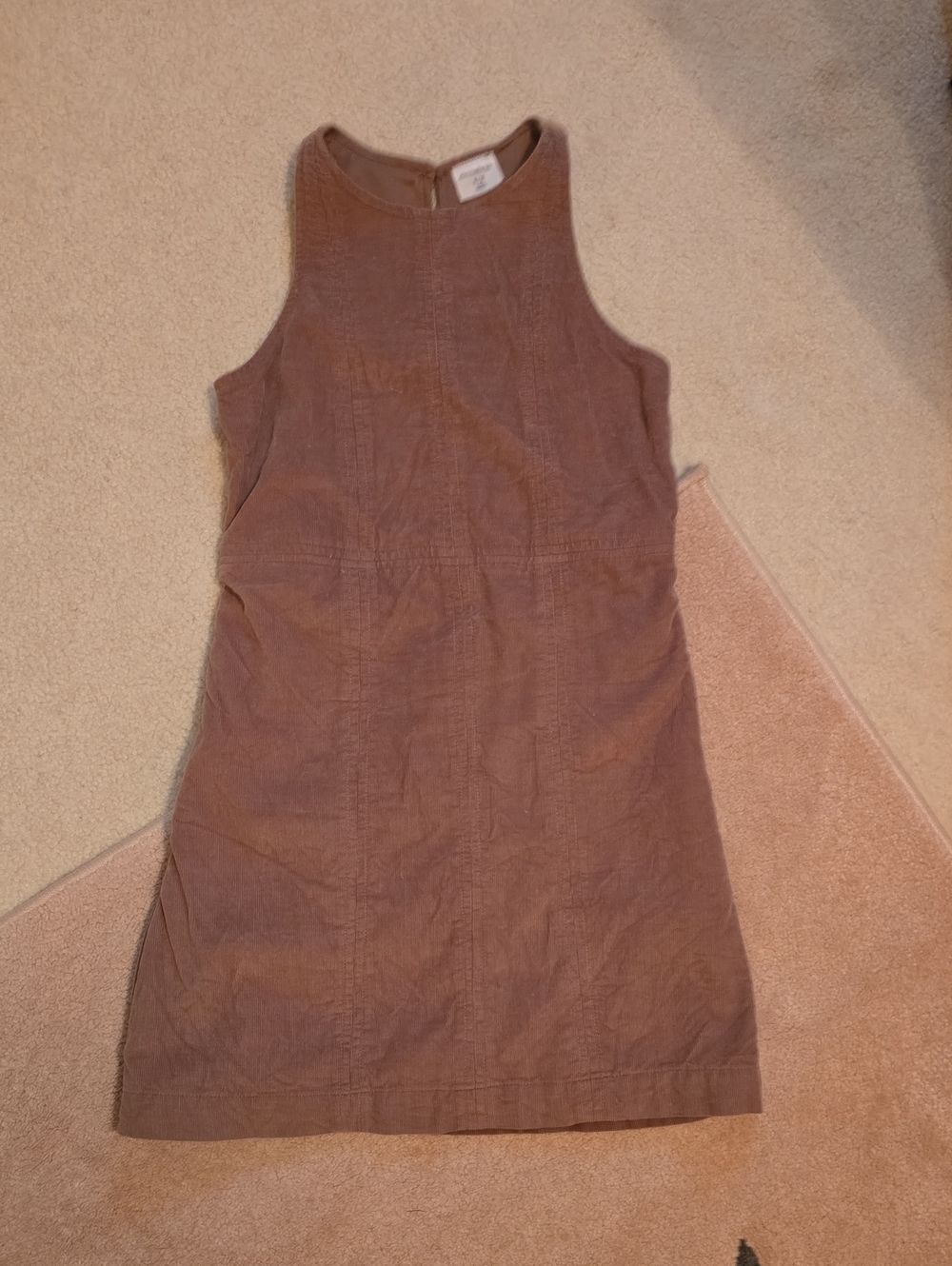 Abercrombie Kids Sleeveless Corduroy Shift Dress